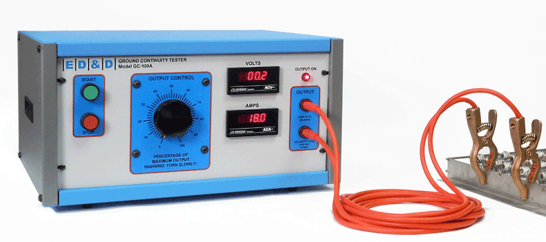 ED&D GC-100A high-current ground continuity tester