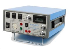 ED&D LT-15 digital leakage current tester for UL IEC and CSA standards-based laboratory and production line testing.