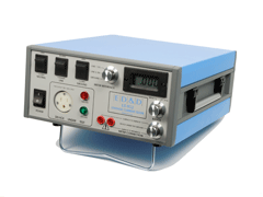 ED&D LT-952 True RMS digital leakage current tester with universal rear receptacle for fast routine testing.