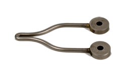 Precision-manufactured T4-08E replacement glow wire element with a 4.0 mm tip and integrated mounting eyelets